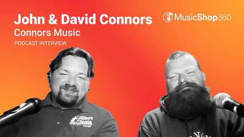 John and David Connors, Connors Music – Modernizing A Music Store