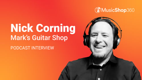 Nate Corning, Mark’s Guitar Shop – Thriving During a Pandemic