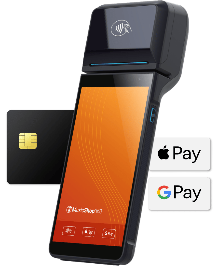 Integrated Payment Processing | Music Shop 360