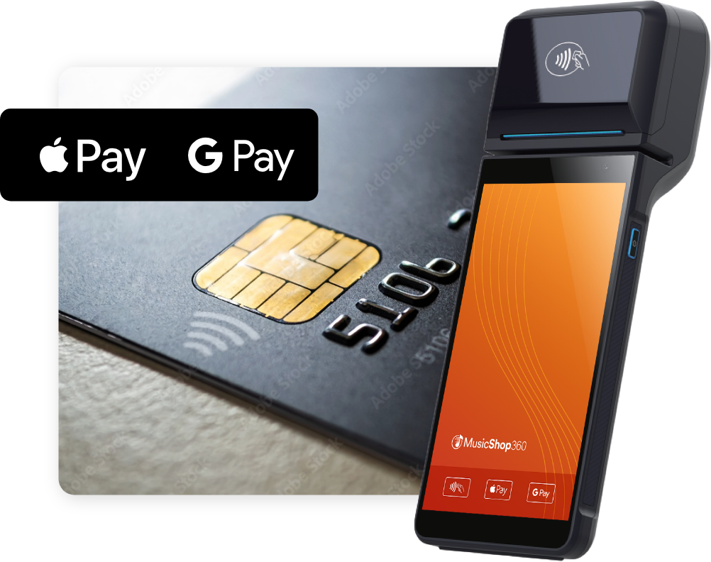 Integrated Payment Processing | Music Shop 360