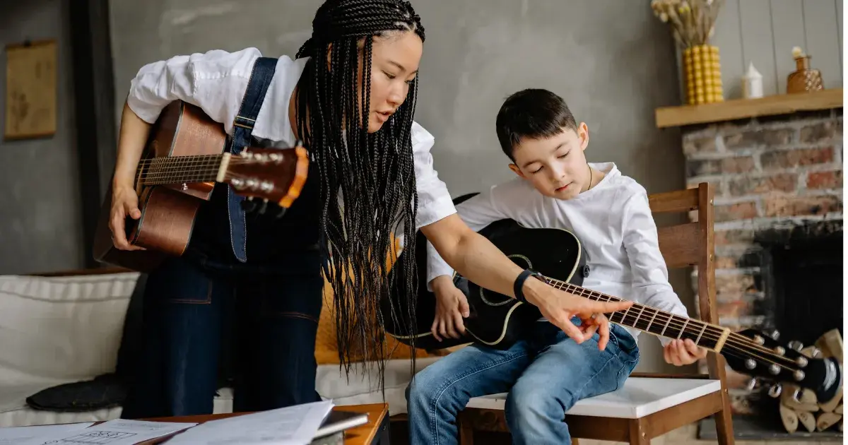 music lesson teacher